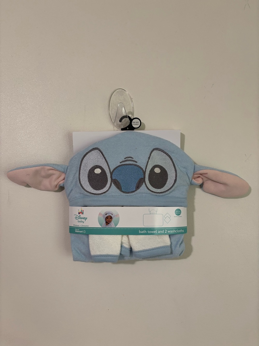 Disney Baby Stitch Bath Towel